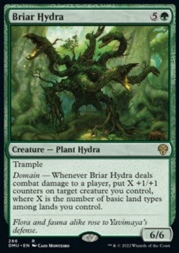 Briar Hydra (V.1)⁣ - Dominaria United: Extras⁣ (Rare)⁣ [286]