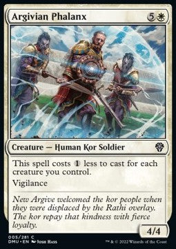 Argivian Phalanx⁣ - Dominaria United⁣ (Common)⁣ [5]