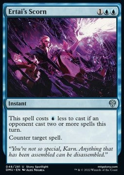 Ertai's Scorn⁣ - Dominaria United⁣ (Uncommon)⁣ [48]