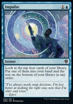 Impulse⁣ - Dominaria United⁣ (Common)⁣ [55]