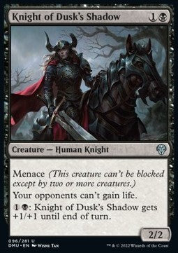 Knight of Dusk's Shadow⁣ - Dominaria United⁣ (Uncommon)⁣ [96]