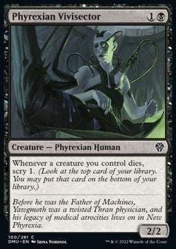 Phyrexian Vivisector⁣ - Dominaria United⁣ (Common)⁣ [100]