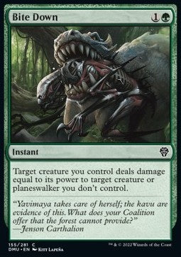 Bite Down⁣ - Dominaria United⁣ (Common)⁣ [155]