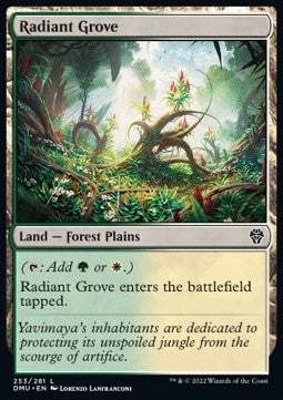 Radiant Grove⁣ - Dominaria United⁣ (Common)⁣ [253]