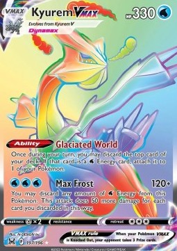Kyurem VMAX⁣ - Lost Origin⁣ (Secret Rare)⁣ [197]