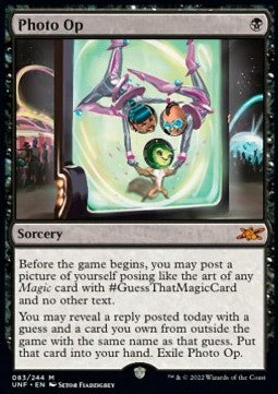 Photo Op - Unfinity (Mythic) [UNF-83]