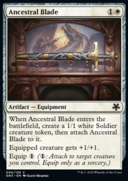 Ancestral Blade⁣ - Game Night: Free For All⁣ (Common)⁣ [3]