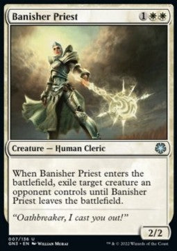 Banisher Priest⁣ - Game Night: Free For All⁣ (Uncommon)⁣ [7]