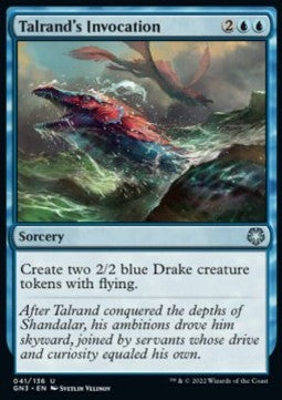 Talrand's Invocation⁣ - Game Night: Free For All⁣ (Uncommon)⁣ [41]