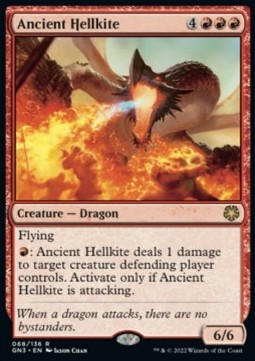 Ancient Hellkite⁣ - Game Night: Free For All⁣ (Rare)⁣ [68]