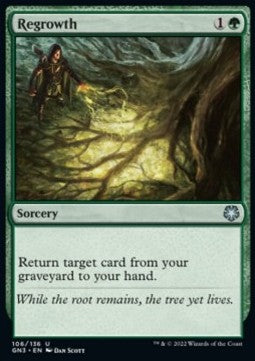 Regrowth⁣ - Game Night: Free For All⁣ (Uncommon)⁣ [106]