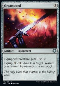 Greatsword⁣ - Game Night: Free For All⁣ (Uncommon)⁣ [116]