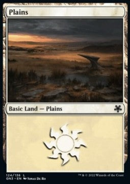 Plains (V.3)⁣ - Game Night: Free For All⁣ (Land)⁣ [124]
