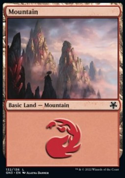 Mountain (V.2)⁣ - Game Night: Free For All⁣ (Land)⁣ [132]