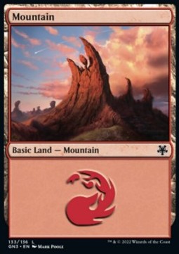 Mountain (V.3)⁣ - Game Night: Free For All⁣ (Land)⁣ [133]