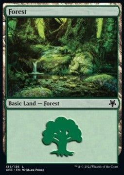 Forest (V.2)⁣ - Game Night: Free For All⁣ (Land)⁣ [135]