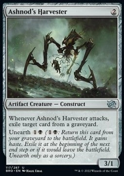 Ashnod's Harvester⁣ - The Brothers' War⁣ (Uncommon)⁣ [117]