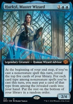 Hurkyl, Master Wizard⁣ - The Brothers' War: Extras⁣ (Mythic)⁣ [314]