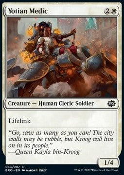 Yotian Medic⁣ - The Brothers' War⁣ (Common)⁣ [33]