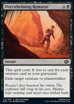 Overwhelming Remorse⁣ - The Brothers' War⁣ (Common)⁣ [110]
