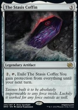 The Stasis Coffin⁣ - The Brothers' War⁣ (Rare)⁣ [245]