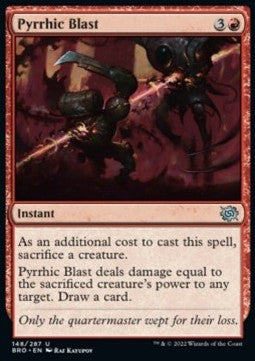 Pyrrhic Blast⁣ - The Brothers' War⁣ (Uncommon)⁣ [148]