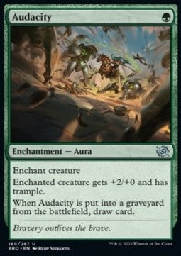 Audacity⁣ - The Brothers' War⁣ (Uncommon)⁣ [169]