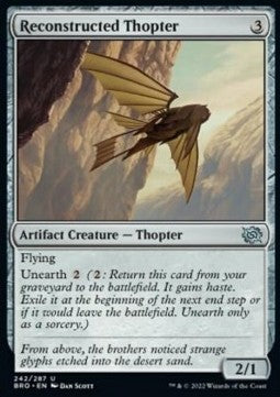 Reconstructed Thopter⁣ - The Brothers' War⁣ (Uncommon)⁣ [242]