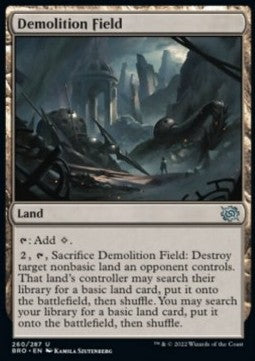 Demolition Field⁣ - The Brothers' War⁣ (Uncommon)⁣ [260]