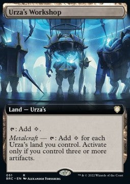 Urza's Workshop (V.2)⁣ - Commander: The Brothers' War: Extras⁣ (Rare)⁣ [51]
