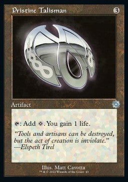 Pristine Talisman (V.1)⁣ - Retro Frame Artifacts⁣ (Uncommon)⁣ [43]