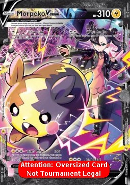 Morpeko V-UNION⁣ - SWSH Black Star Promos⁣ (Oversized)⁣ [287]