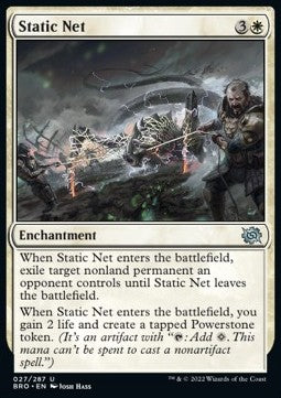 Static Net⁣ - The Brothers' War⁣ (Uncommon)⁣ [27]