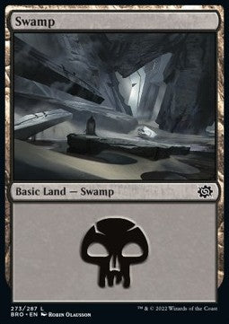 Swamp (V.4)⁣ - The Brothers' War⁣ (Land)⁣ [273]