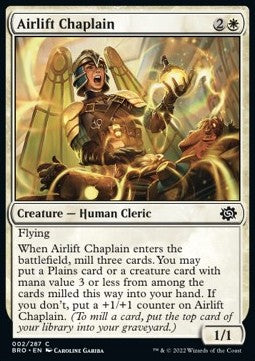 Airlift Chaplain⁣ - The Brothers' War⁣ (Common)⁣ [2]
