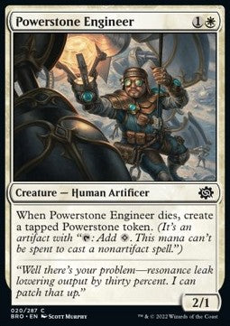 Powerstone Engineer⁣ - The Brothers' War⁣ (Common)⁣ [20]