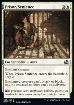 Prison Sentence⁣ - The Brothers' War⁣ (Common)⁣ [21]