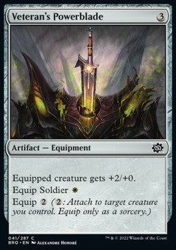Veteran's Powerblade⁣ - The Brothers' War⁣ (Common)⁣ [41]