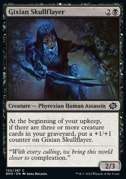 Gixian Skullflayer⁣ - The Brothers' War⁣ (Common)⁣ [100]