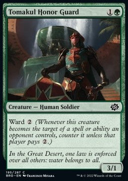 Tomakul Honor Guard⁣ - The Brothers' War⁣ (Common)⁣ [195]