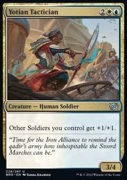 Yotian Tactician⁣ - The Brothers' War⁣ (Uncommon)⁣ [228]