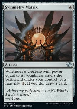Symmetry Matrix⁣ - The Brothers' War⁣ (Uncommon)⁣ [252]