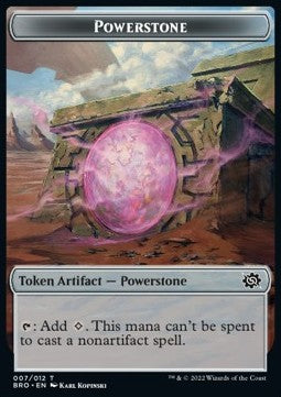 Powerstone Token // Servo Token (A 1/1) - Commander: The Brothers' War: Extras (Token) [XBRC-T 7/13]