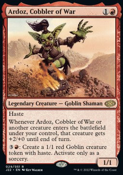 Ardoz, Cobbler of War - Jumpstart 2022 (Rare) [J22-29]