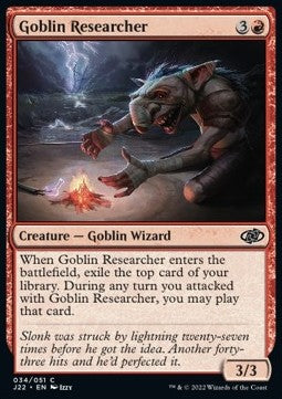 Goblin Researcher - Jumpstart 2022 (Common) [J22-34]
