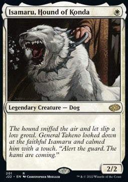 Isamaru, Hound of Konda - Jumpstart 2022 (Rare) [J22-201]