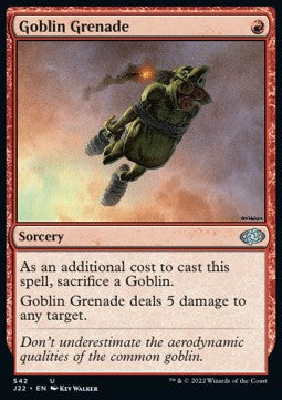 Goblin Grenade - Jumpstart 2022 (Uncommon) [J22-542]