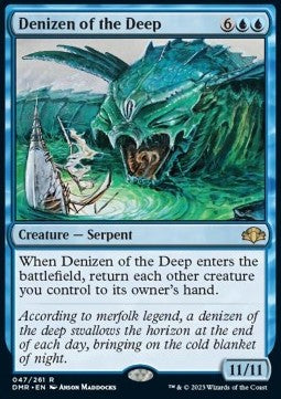 Denizen of the Deep⁣ - Dominaria Remastered⁣ (Rare)⁣ [47]