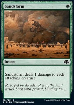 Sandstorm⁣ - Dominaria Remastered⁣ (Common)⁣ [174]