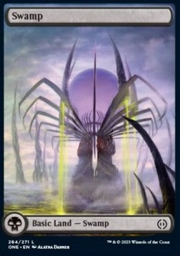 Swamp (V.1)⁣ - Phyrexia: All Will Be One⁣ (Land)⁣ [264]